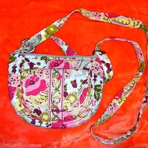 VERA BRADLEY Colorful Floral Crossbody Purse! 🌺 Adjustable & spacious~